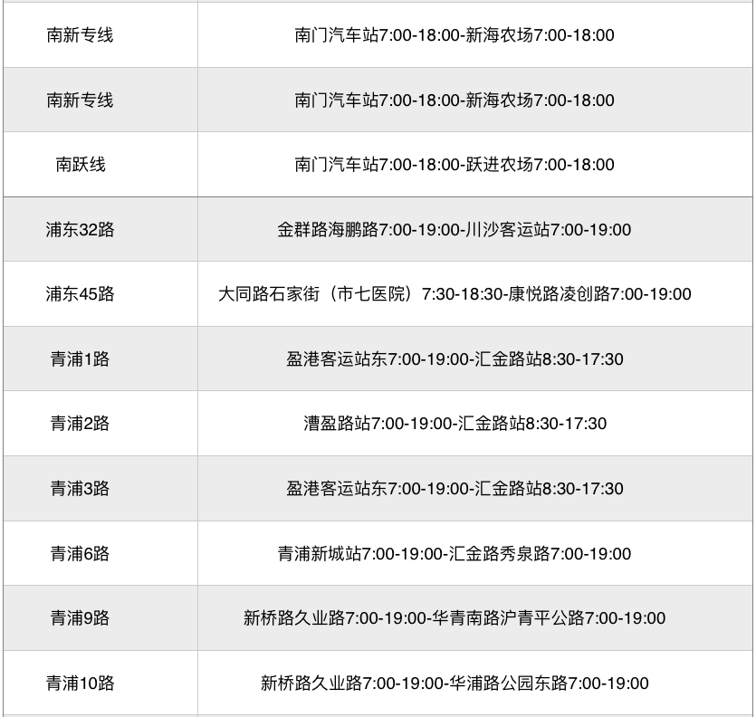 青华专线最新时刻表详解